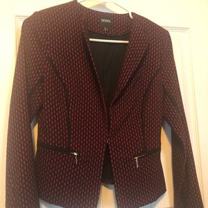 XOXO Red/Black Blazer